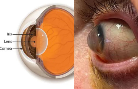 Corneal Cross Linkage